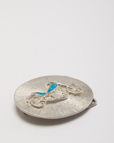 Vintage Motorcycle Belt Buckle