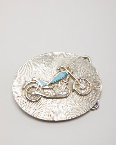 Vintage Motorcycle Belt Buckle