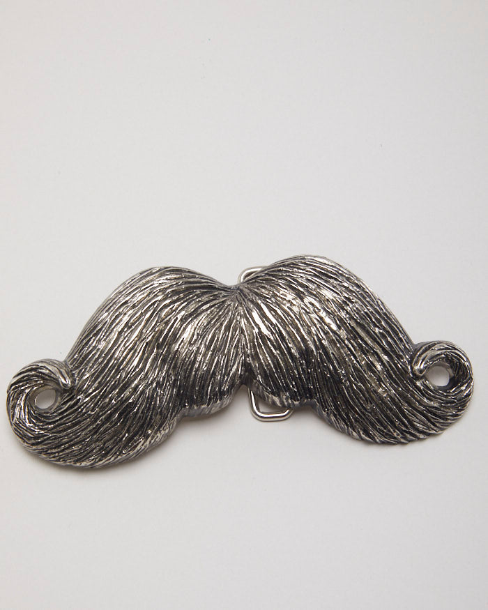 Y2k 00s Rock Rebel Moustache Belt Buckle