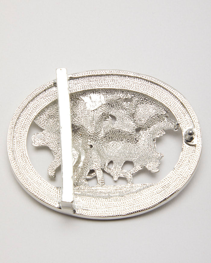 Vintage 80s Saint Francis Couture Belt Buckle
