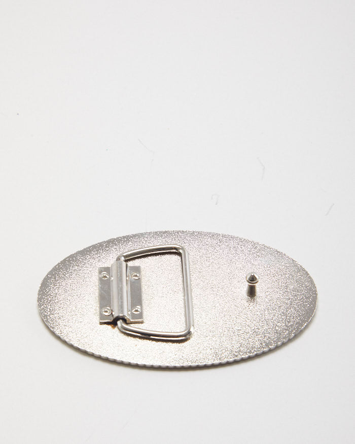 Vintage Canadian Red Belt Buckle