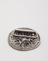 Vintage Circle Pattern Belt Buckle