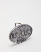 Vintage Harley Davidson Hog Fly &amp; Ride Belt Buckle