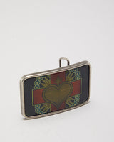 Vintage Y2k 00s Sacred Heart Belt Buckle