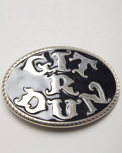 Vintage Y2k 00s Bottle Opener Belt Buckle