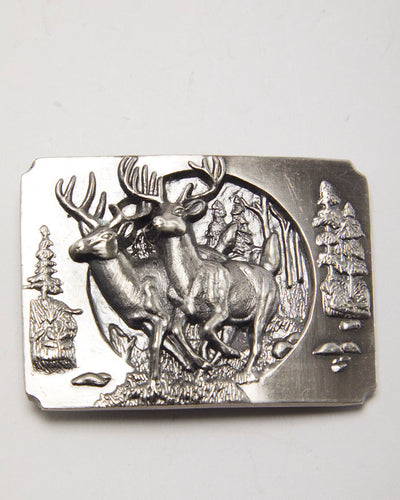 Vintage 90s Deer Belt Buckle