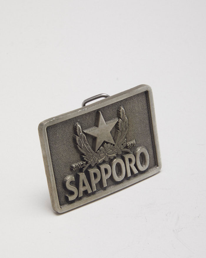 Vintage Sapporo Beer Belt Buckle