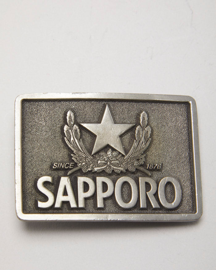 Vintage Sapporo Beer Belt Buckle