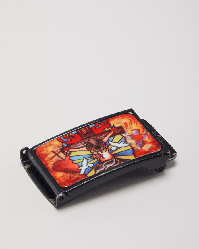 Y2k 00s Jesus Bottle Opener Belt Buckle