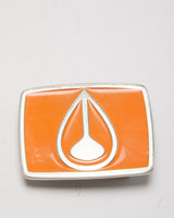 Y2k 00s Nixon Orange Belt Buckle