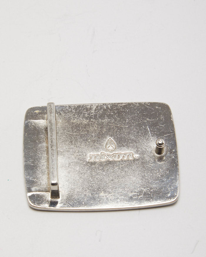 Y2k 00s Nixon Orange Belt Buckle