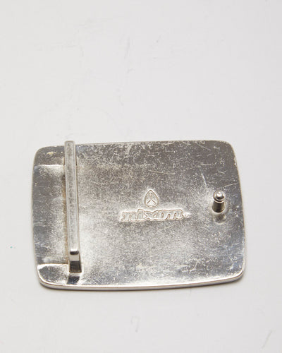 Y2k 00s Nixon Orange Belt Buckle