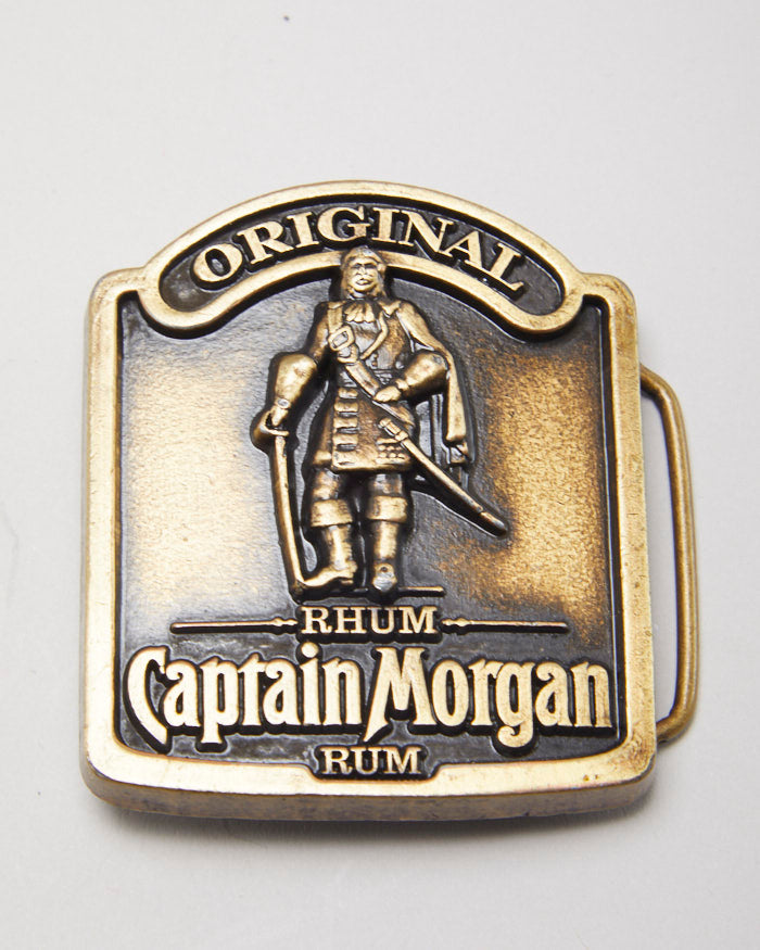 Vintage Captain Morgan Rhum Belt Buckle