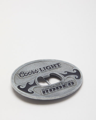 Y2k 00s Coors Light Bottle Opener Belt Buckle