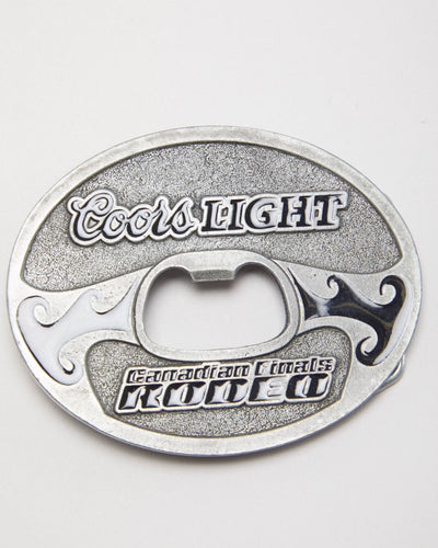 Y2k 00s Coors Light Bottle Opener Belt Buckle