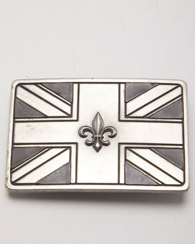 Y2k 00s Junín Jack Fleur De Lis Belt Buckle