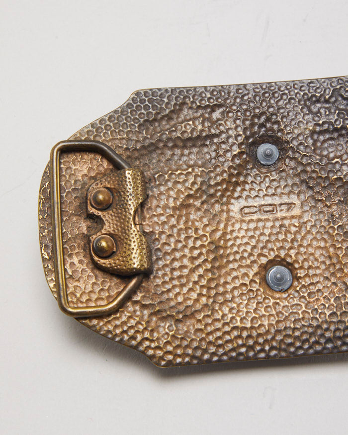 Vintage Unique Blend Premium Brew Bottler Opener Belt Buckle