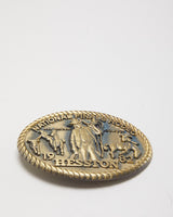 Vintage 1982 Heston National Finals Rodeo Belt Buckle