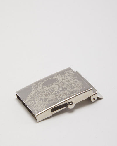 Y2k 00s Quicksilver Belt Buckle