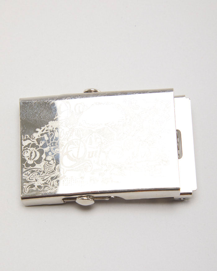Y2k 00s Quicksilver Belt Buckle