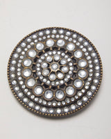 Y2k 00s Round Gem Belt Buckle