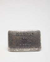 Y2k 00s Music Is Life Belt Buckle