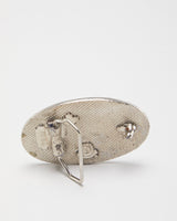 Y2k 00s Volvo Silver Belt Buckle