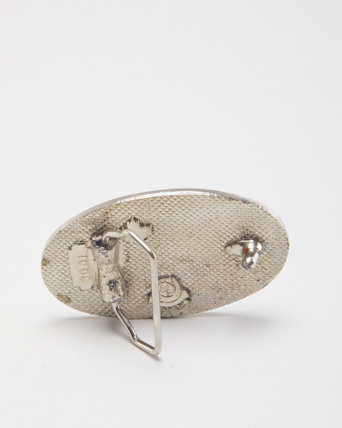 Y2k 00s Volvo Silver Belt Buckle