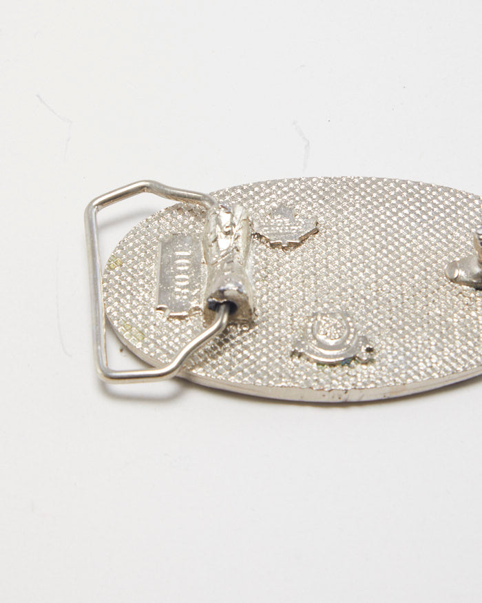 Y2k 00s Volvo Silver Belt Buckle