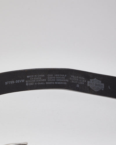 Harley Davidson Leather Belt - W35-39
