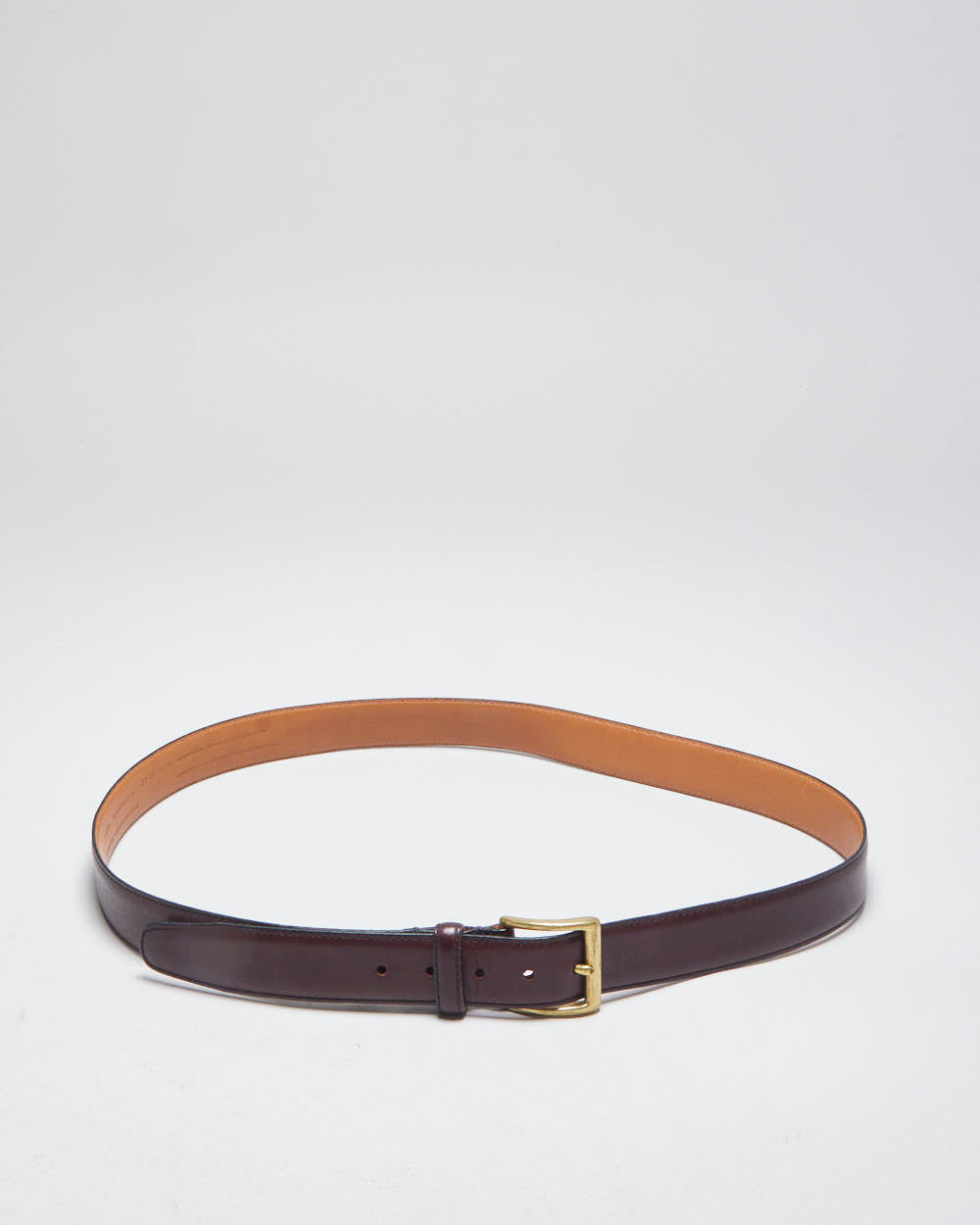Vintage J.P. Tilford Brown Leather Belt - W35-39