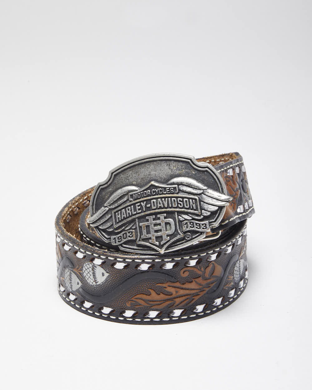 Harley Davidson Leather Belt - W30-34
