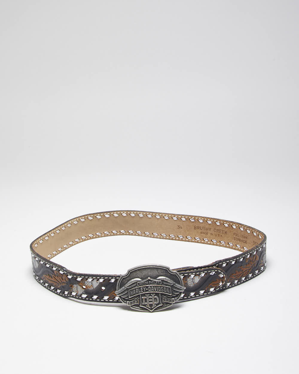 Harley Davidson Leather Belt - W30-34