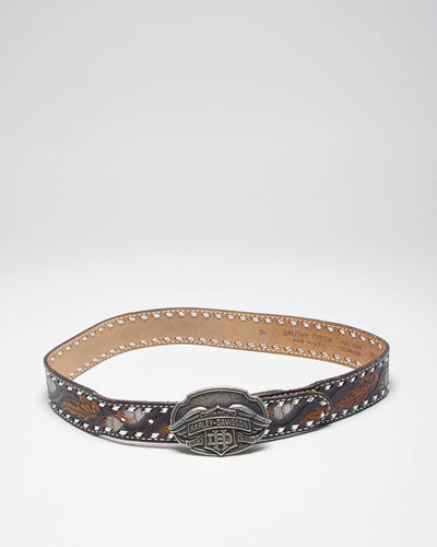 Harley Davidson Leather Belt - W30-34