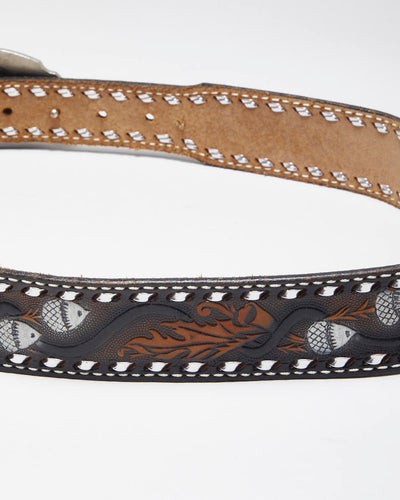 Harley Davidson Leather Belt - W30-34