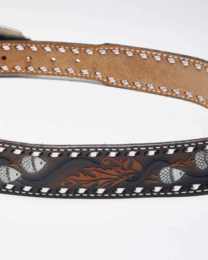 Harley Davidson Leather Belt - W30-34