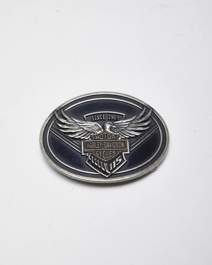 Vintage Y2k 00s Harley Davidson Belt Buckle
