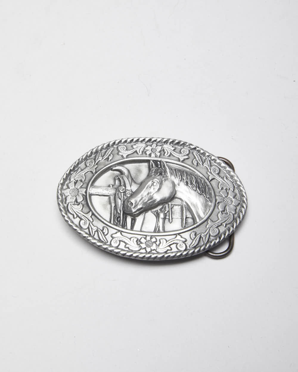 Vintage Y2k 00s Horse Belt Buckle