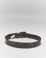 Vintage Y2k 00s Diesel Leather Belt - W32-W36
