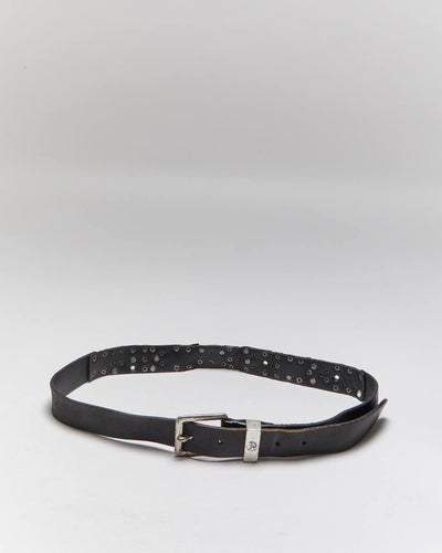 Vintage Y2k 00s Diesel Leather Belt - W33-W38
