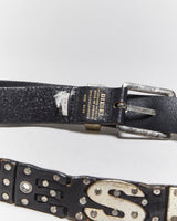 Vintage Y2k 00s Diesel Leather Belt - W33-W38