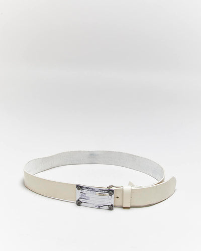 Vintage Y2k 00s Diesel Leather Belt - W30-W34