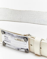 Vintage Y2k 00s Diesel Leather Belt - W30-W34