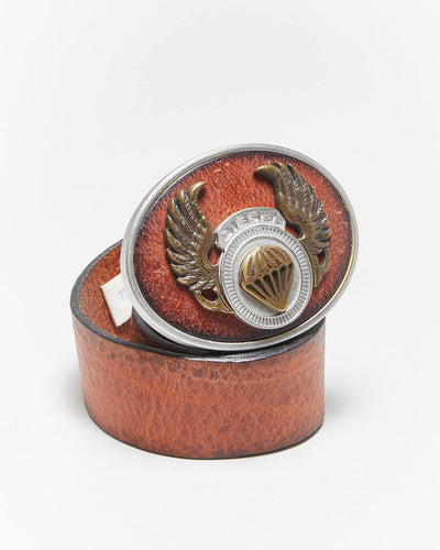 Vintage  Diesel Chunky Buckle Leather Belt - W32-W36