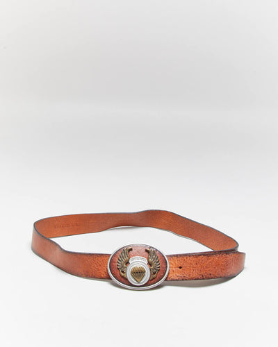 Vintage  Diesel Chunky Buckle Leather Belt - W32-W36
