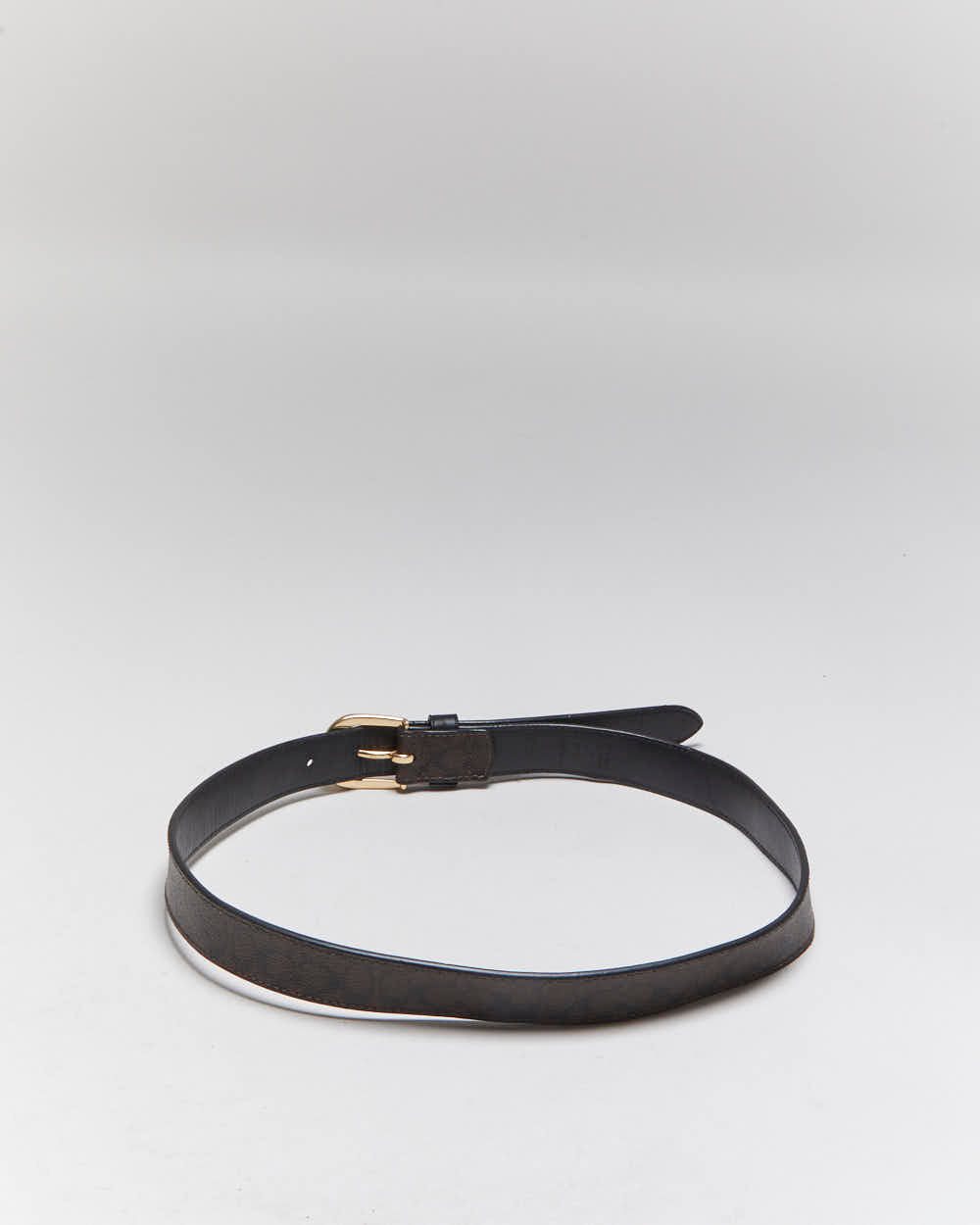 Vintage Coach Monogram Leather Belt - W28-W32