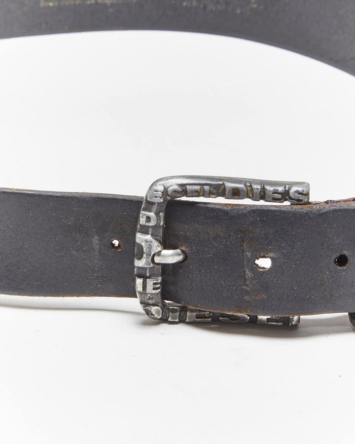 Vintage Diesel Leather Belt - W32-W40