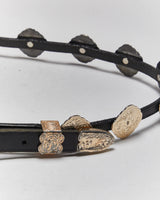 Vintage Lady Nadim Western Leather Belt - W32-W26