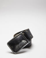 Vintage 00s Diesel Leather Belt W25-W30