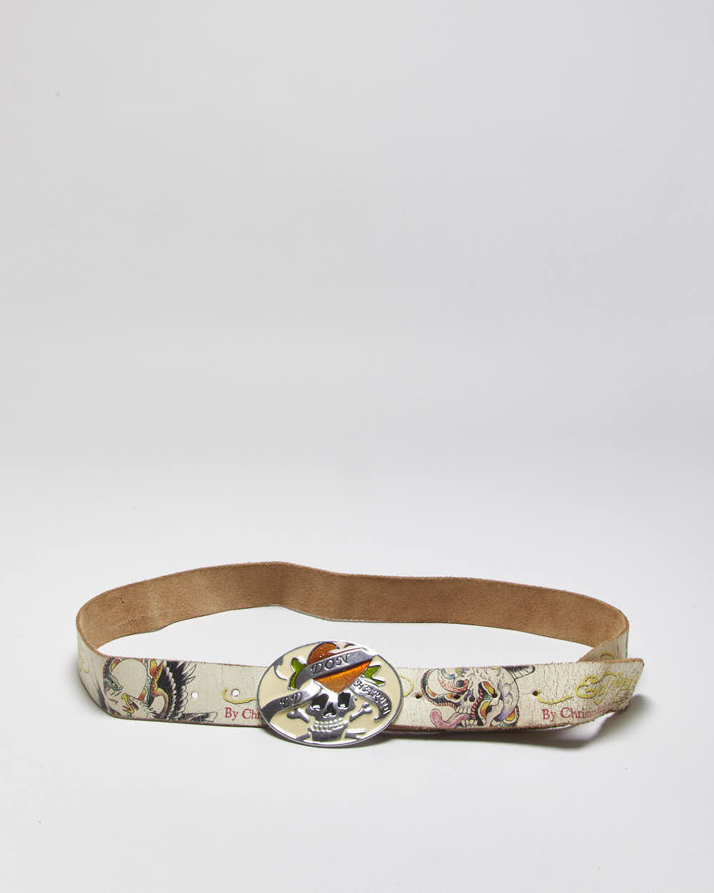 Vintage Y2k 00s Ed Hardy By Christian Audigier Belt - W34-W42
